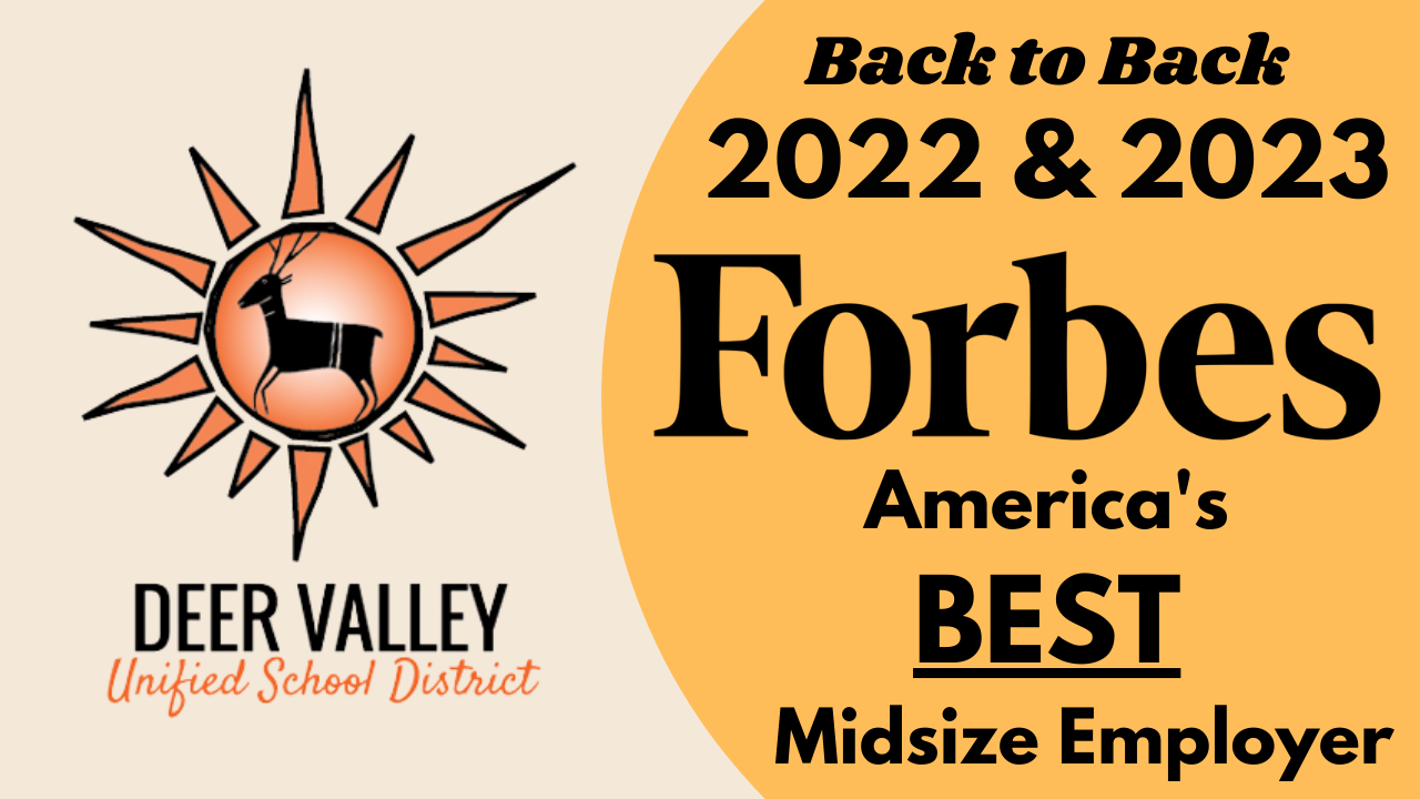 Forbes names DVUSD a best midsize employer again in 2023