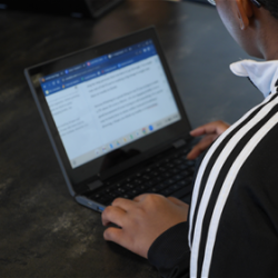  Boy Using Computer